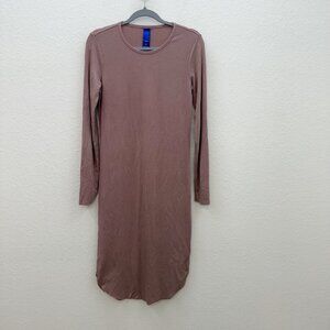 Kit & Ace Modal Wool Long Sleeve Casual Minimalist Dress Womens size Medium